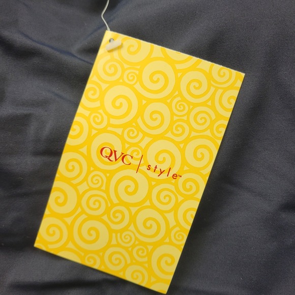 Kathleen Kirkwood Swim Tank Top 1X Sleeveless White Trim NEW QVC Navy‎ - Picture 2 of 16